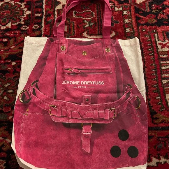 New Jerome Dreyfuss trompe l’œil totes from Paris boutique - Picture 3 of 5
